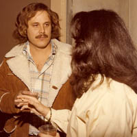 Steve Clayton and a friend